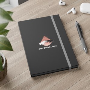 Coven Cloud Color Contrast Notebook - Ruled
